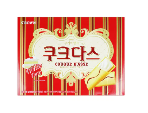 크라운 쿠크다스 화이트