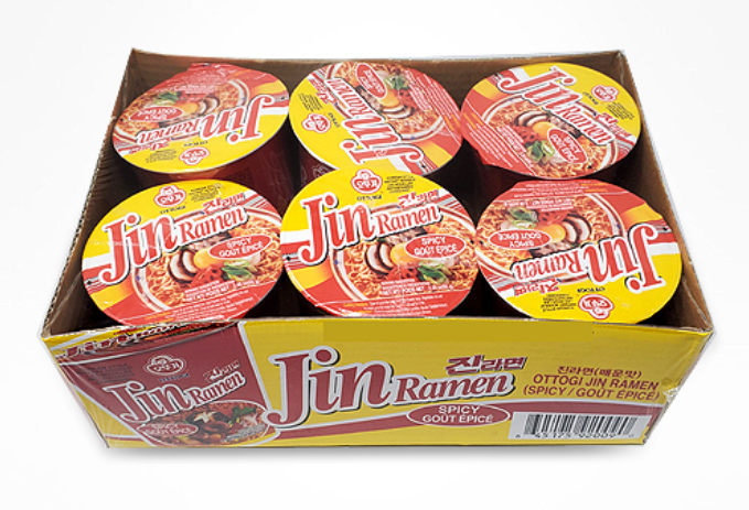Ottogi Jin Ramen Spicy Cup