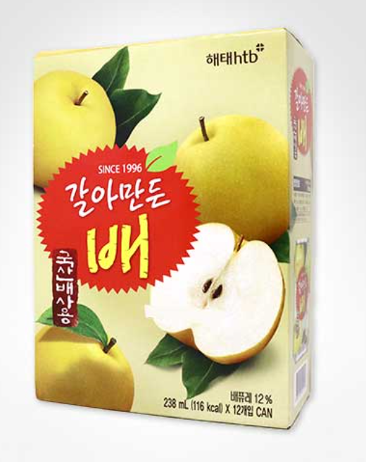 해태 갈아만든배 238ML*12