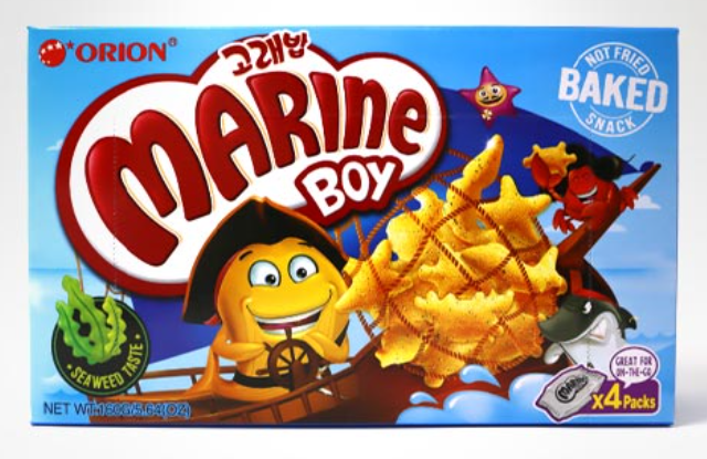 오리온 고래밥 4입 160G