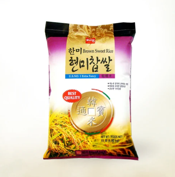 한미 현미찹쌀(15lb)