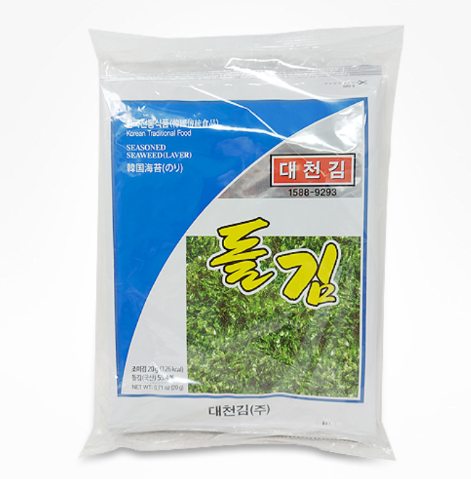 대천보령 돌김 20g*4 80G