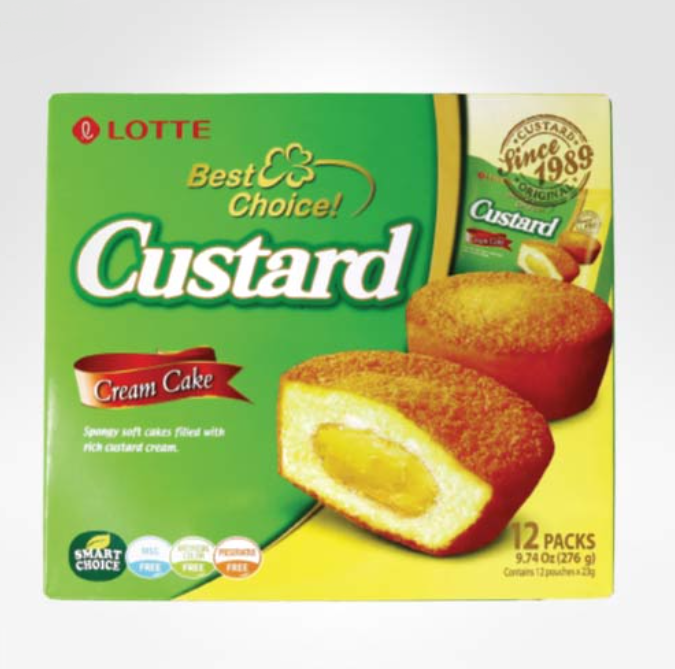 롯데 카스타드 12입 276G