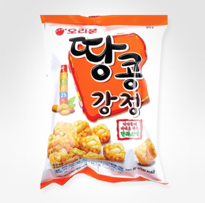 오리온 땅콩강정 167G