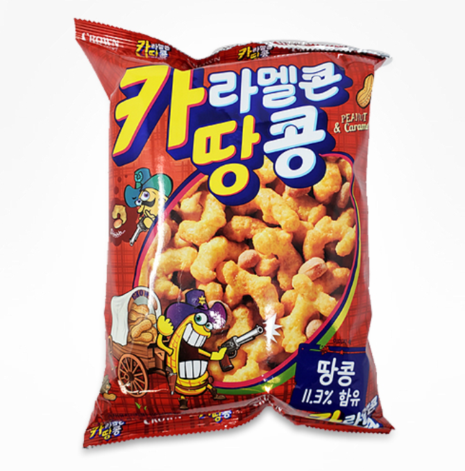 Crown Caramel Corn Peanut 150G