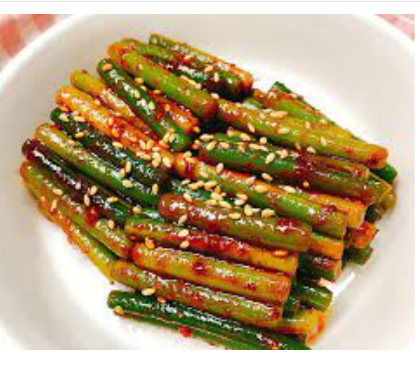 K Food) 마늘쫑무침 100g