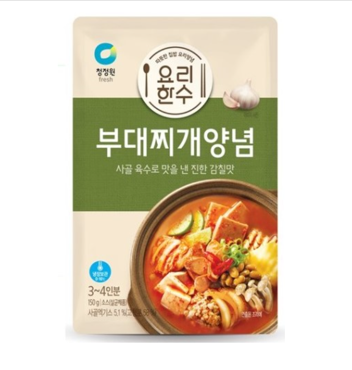 대상) 청정원 부대찌개양념 140G