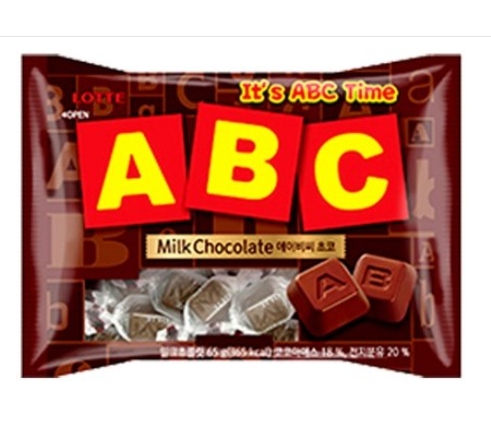 롯데) ABC초콜릿 72G