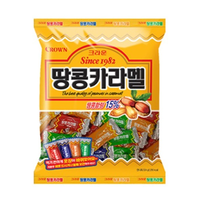 크라운) 땅콩카라멜 120G