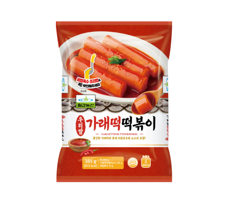 칠갑) 우리쌀 가래떡 떡볶이 385G