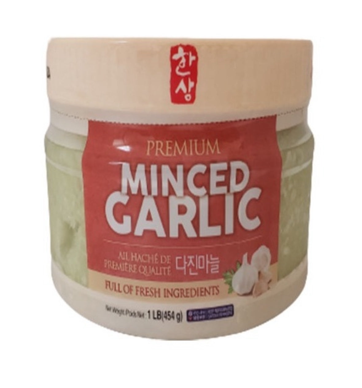 한상 프리미엄 다진마늘 1LB