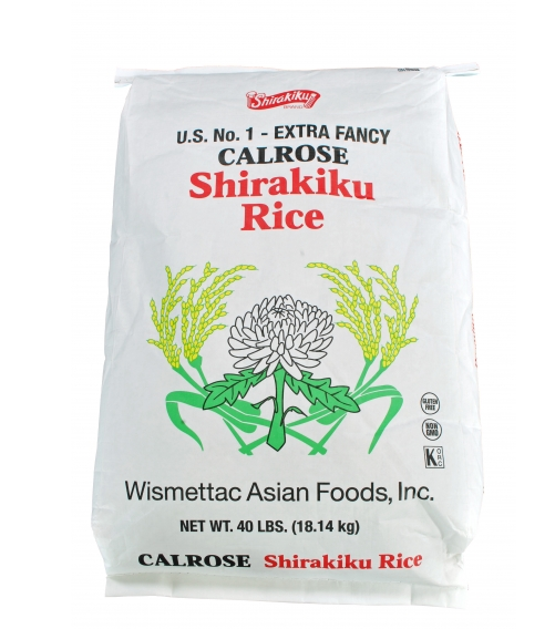 Shirakiku Rice (40LB) – Maximum Order Quantity: 1 Bag