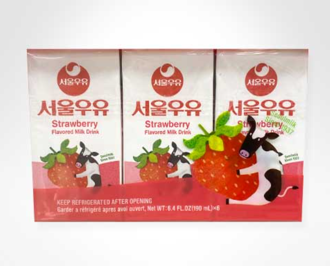 Seoul Milk (Strawberry Flavor)