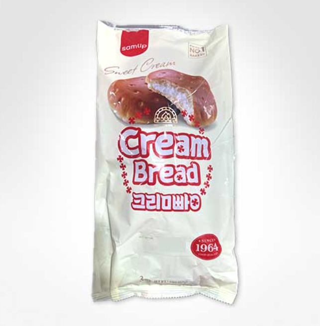 Samlip Cream Bread 3 Pieces