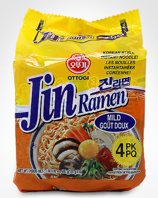 Ottogi Jin Ramen Mild Flavor