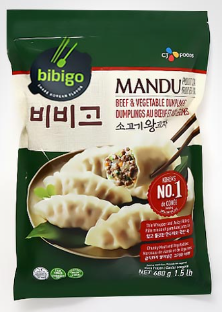 CJ 비비고 왕교자 소고기