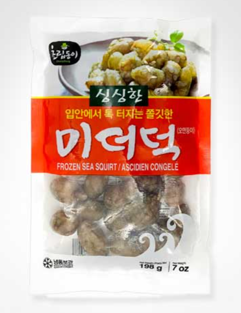 초립동이 미더덕