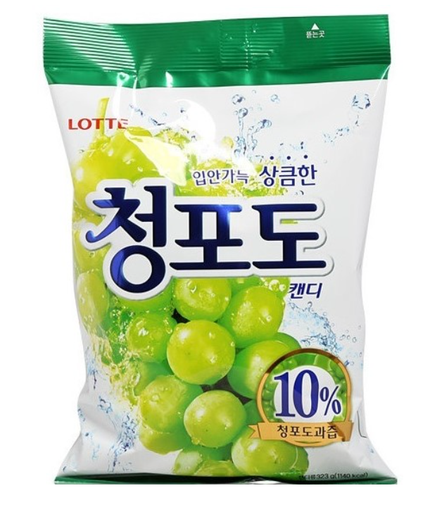롯데 청포도 사탕