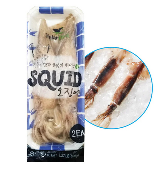 폴라버드) 오징어 650g (중 사이즈)