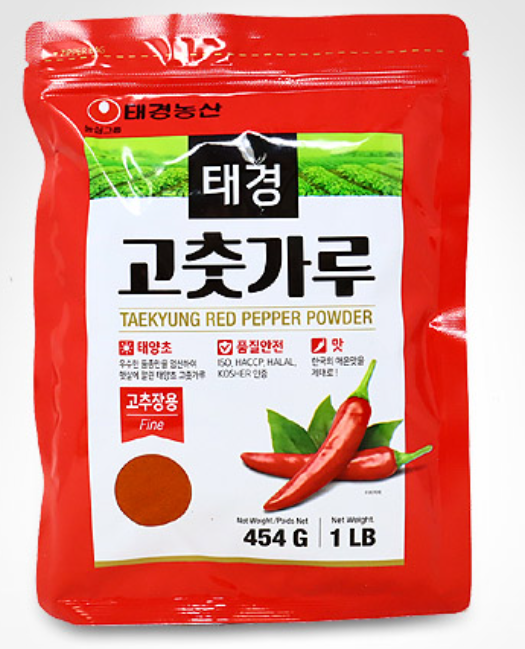 태경 고추가루 고추장용 (고운가루) 1lb