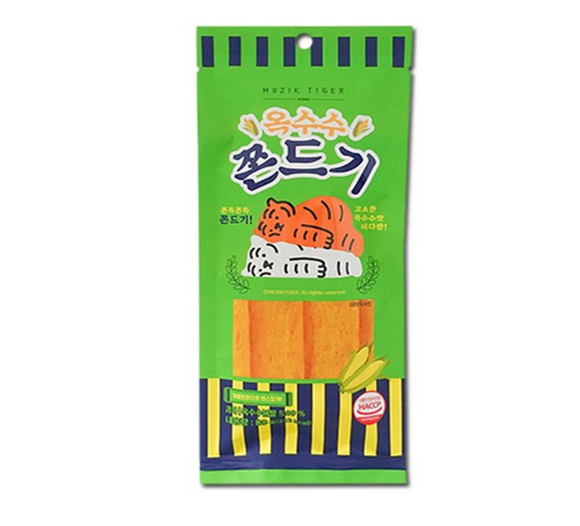 무직타이거) 쫄쫀이 옥수수 쫀드기 88G