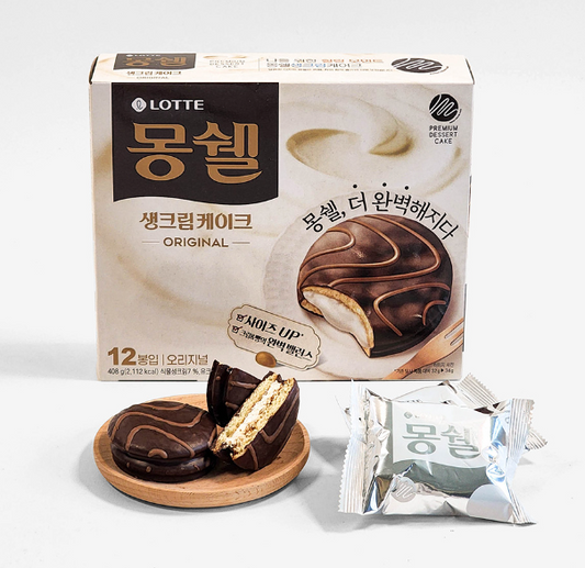 롯데 드림몽쉘 오리지널 케이크 12입 408G