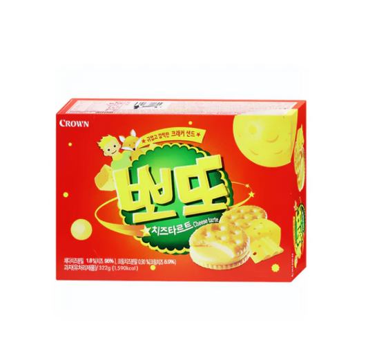크라운 뽀또 치즈 322G
