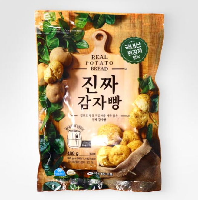 대두식품 진짜감자빵 6입 480G