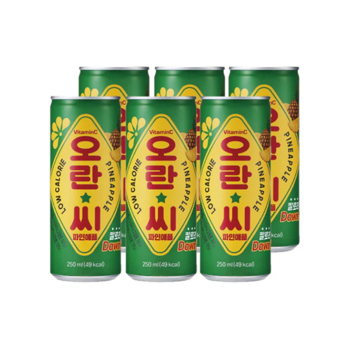 오란씨(파인애플) 250ml 6입