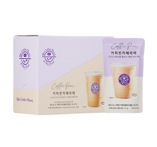 커피빈 카페라떼 파우치 190ML 10입