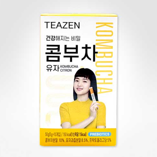 티젠 콤부차 유자 10T 50G