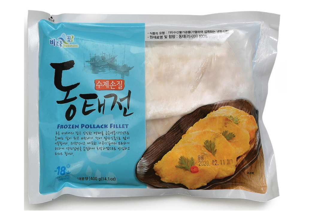 동방유통 동태전 400G