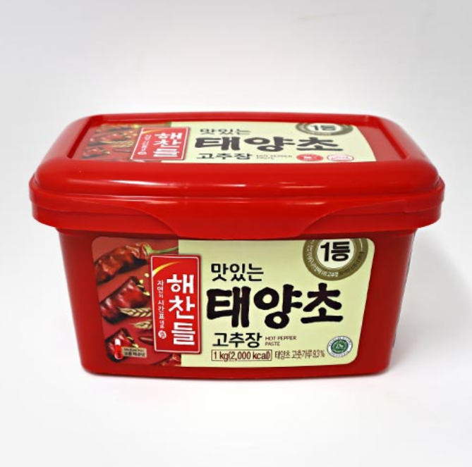 해찬들 맛있는 태양초 고추장 1KG