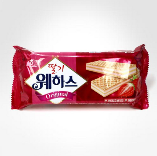 해태 웨하스 딸기 56G