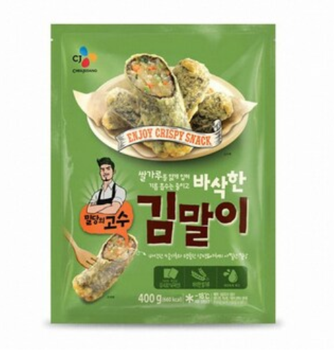 CJ 비비고 바삭 김말이 야채맛 400G