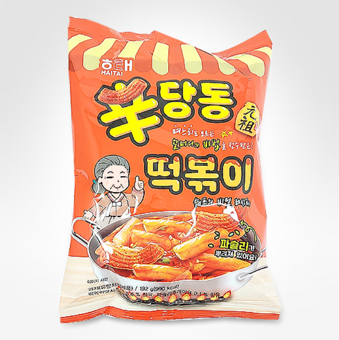 해태 신당동떡볶이과자(오리지널) 192G