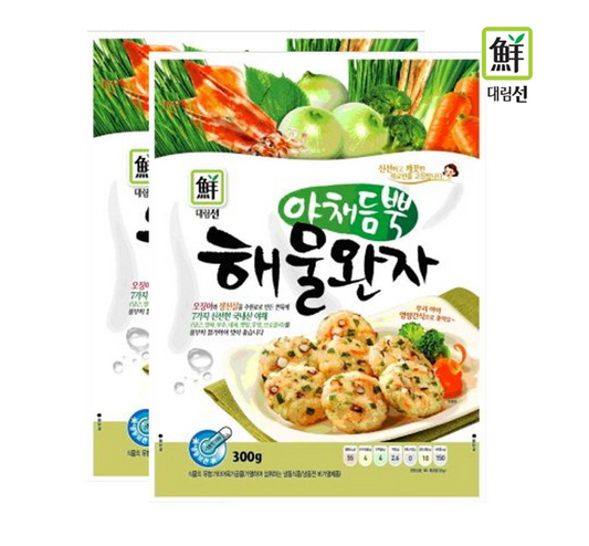 대림)야채듬뿍해물완자(기획) 300G x 2
