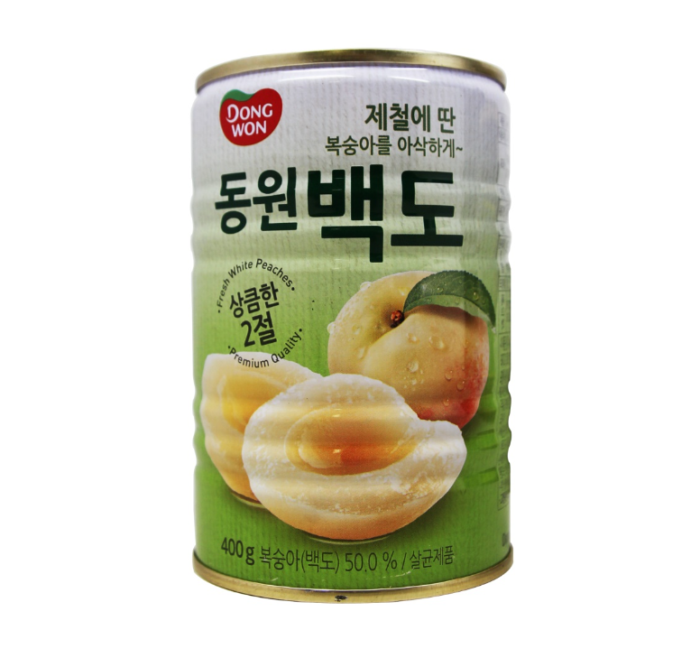 동원) 백도캔 400G