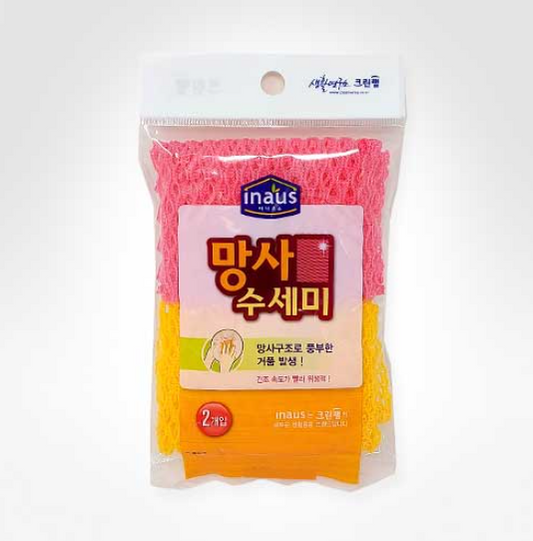 크린랲 이나우스 망사수세미 2입 - MD : Young