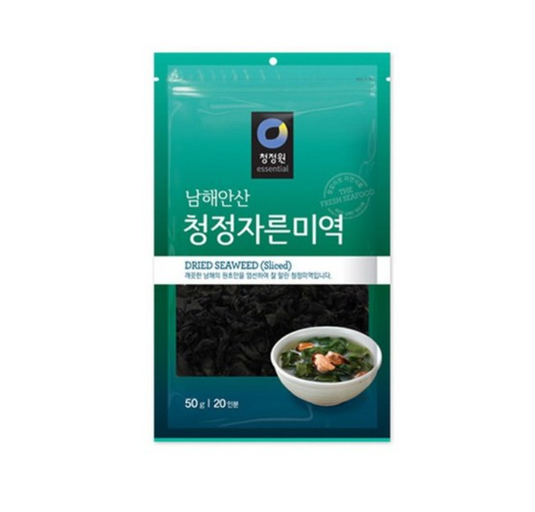청정원 청정자른미역(지퍼백) 50G - MD : Natalie Yun