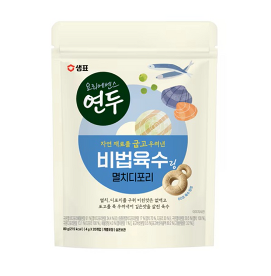 샘표) 연두 비법육수링 멸치디포리 80G - MD : J, YoonYoung