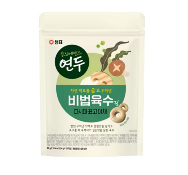 Sempio Yeondu Secret Broth Ring Kelp, Shiitake &amp; Vegetables 80g