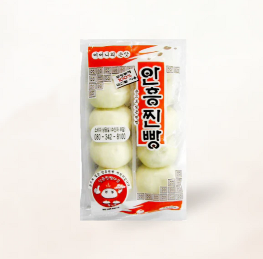 Anheung Steamed Bun (Red Bean) 500g