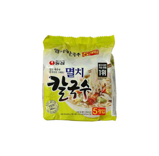 Nongshim Anchovy Kalguksu Multi Pack (5 x 98g)