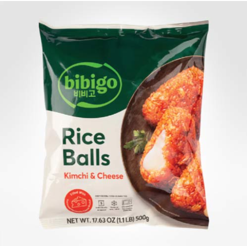 CJ Bibigo Kimchi Cheese Rice Balls 500G