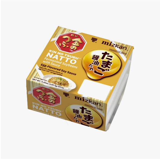 Mizkan Kin no Tsubu Natto Tamago Shoyu 3 Packs (4.92oz)