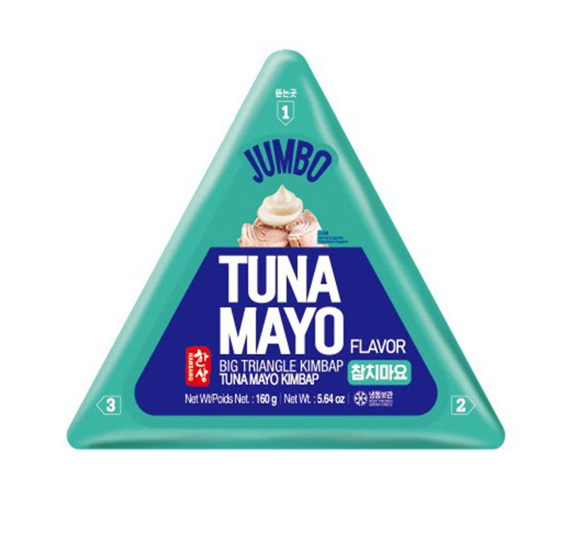 Hansang Jumbo Tuna Mayo Triangle Kimbap 160G X 2EA