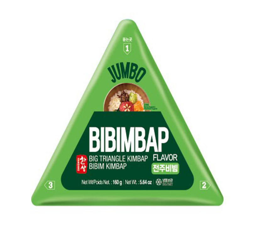 한상) 점보 전주비빔밥 삼각김밥 160G X 2개