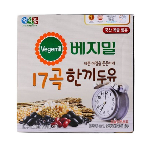 정식품) 베지밀 17곡 한끼 두유 16/190ML