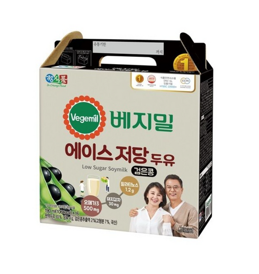 정식품) 베지밀 에이스 저당 두유 16/190ML
